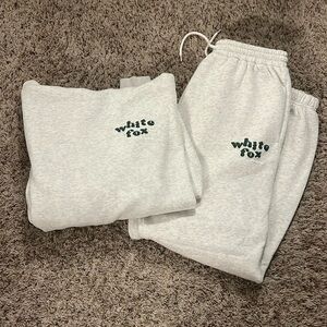 White Fox Matching Set